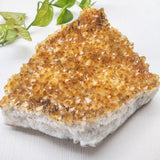 Citrine stone cluster for southeast vastu zone and prosperity