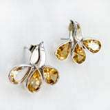 Citrine Silver Earring