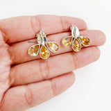 Citrine Silver Earring