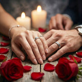 couple silver rings for lovers India