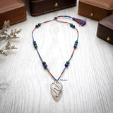 Handmade 925 Silver Dendrite Agate Necklace for Women