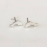 Dolphin Silver Stud