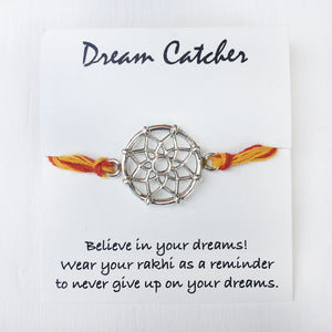 Dreamcatcher Silver Rakhi