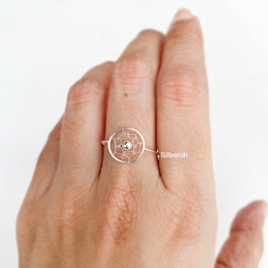Dreamcatcher Silver Ring