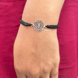 Evil Eye Nazar Battu Silver Bracelet