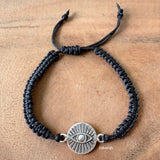 Evil Eye Silver Adjustable Bracelet