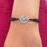 Evil Eye Silver Adjustable Bracelet