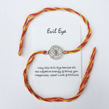 Evil Eye Silver Rakhi