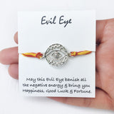 Evil Eye Silver Rakhi