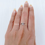 Evil Eye Silver Ring