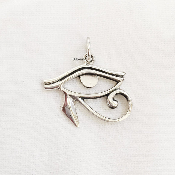 Eye Of Horus Silver Pendant