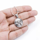 Eye of Horus Silver Pendant