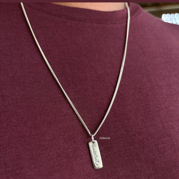 Wanderlust Silver Pendant
