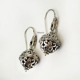 Filigree Ball Silver Earring