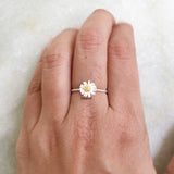 Flower Silver Ring