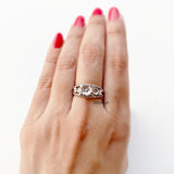 Flower Silver Ring