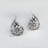 Flower Silver Stud