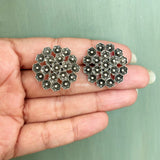 Flower Silver Stud Earring
