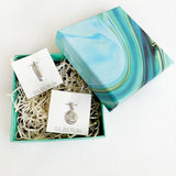 For the Love of Travelling Silver Gift Set