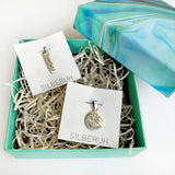 For the Love of Travelling Silver Gift Set