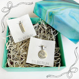 For the Love of Travelling Silver Gift Set