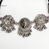 Ganesha Silver Choker Necklace