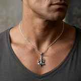 Ganpati Silver Pendant