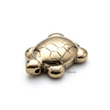 Vastu tortoise figurine crafted from natural hematite stone