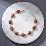 golden sunstone bracelet 925 sterling silver India