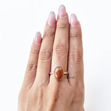 Golden Sunstone Ring