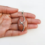 Golden Sunstone Silver Pendant