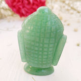 Green Aventurine Buddha Head