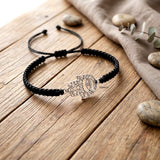 Hamsa Hand Silver Nazarbattu Adjustable Anklet
