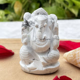 Howlite Ganesha