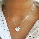 I Love You Silver Pendant