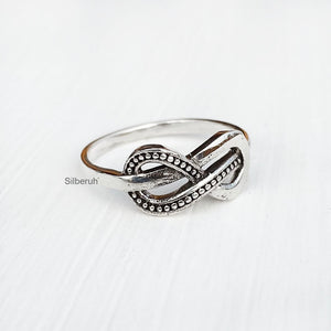 Infinity Forever Silver Ring