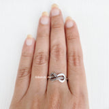Infinity Forever Silver Ring