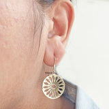 Jali Silver Earring