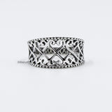 Jali Silver Ring
