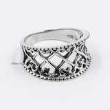 Jali Silver Ring