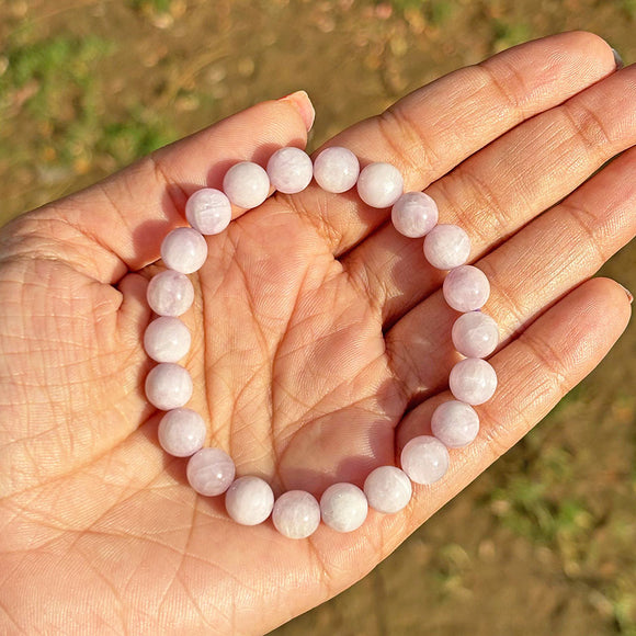 Kunzite Beaded Bracelet