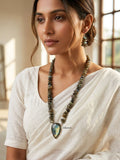 925 silver labradorite necklace set India