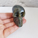 Labradorite Skull