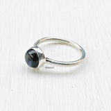 Labradorite Stacking Silver Ring