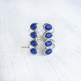 Lapis Lazuli Deep Ocean Silver Ring