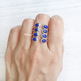 Lapis Lazuli Deep Ocean Silver Ring