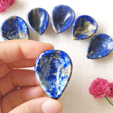 Lapis lazuli diya for third eye chakra healing