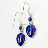 Lapis Lazuli Goddess Silver Earring