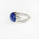 Lapis Lazuli Oval Silver Ring