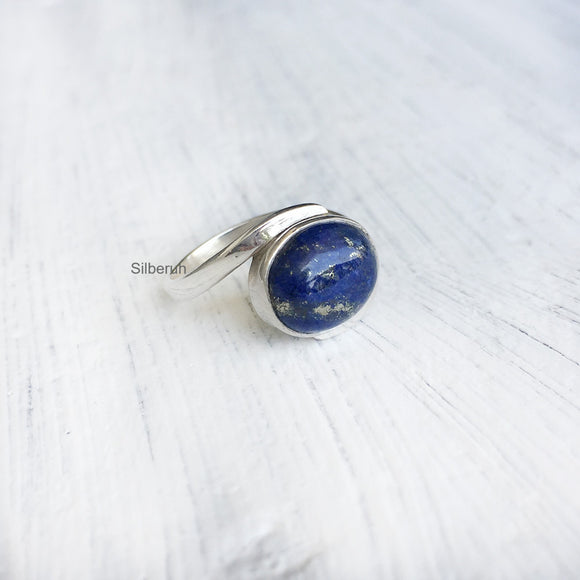 Lapis Lazuli Silver Ring